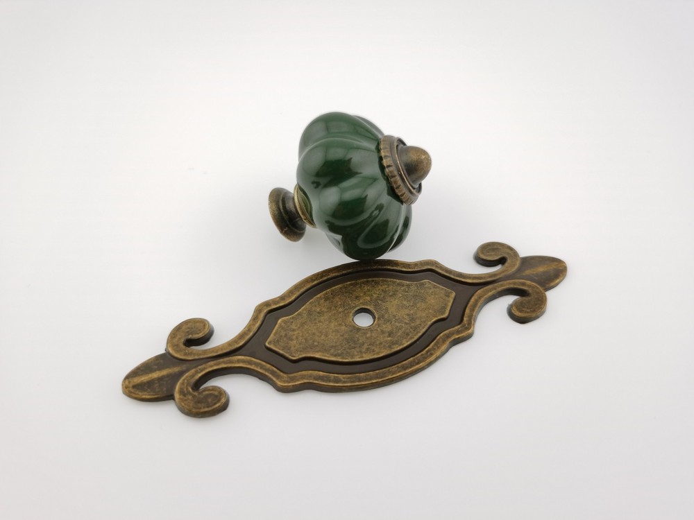 Antique bronze Kitchen Cabinet Knobs Drawer Knob Pull Handle Ceramic Knobs