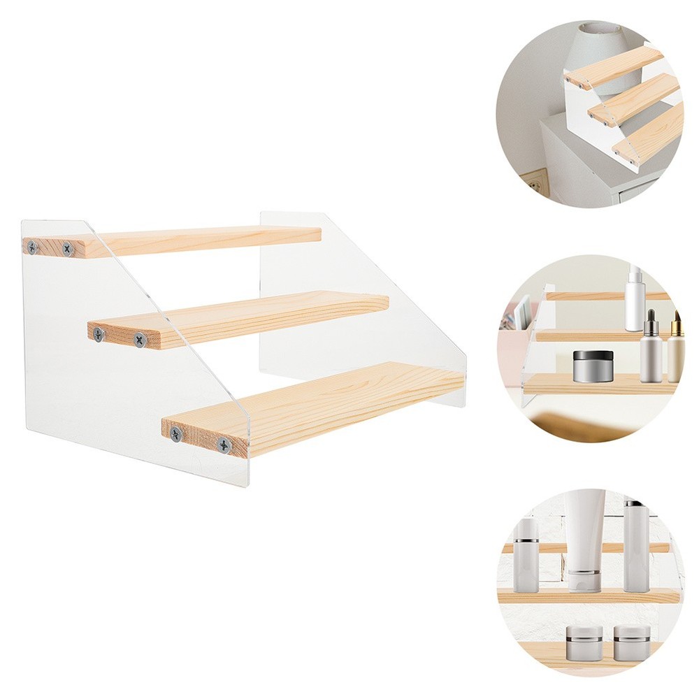 Stepped Dessert Display Rack Cosmetics Display Stand for Home Use