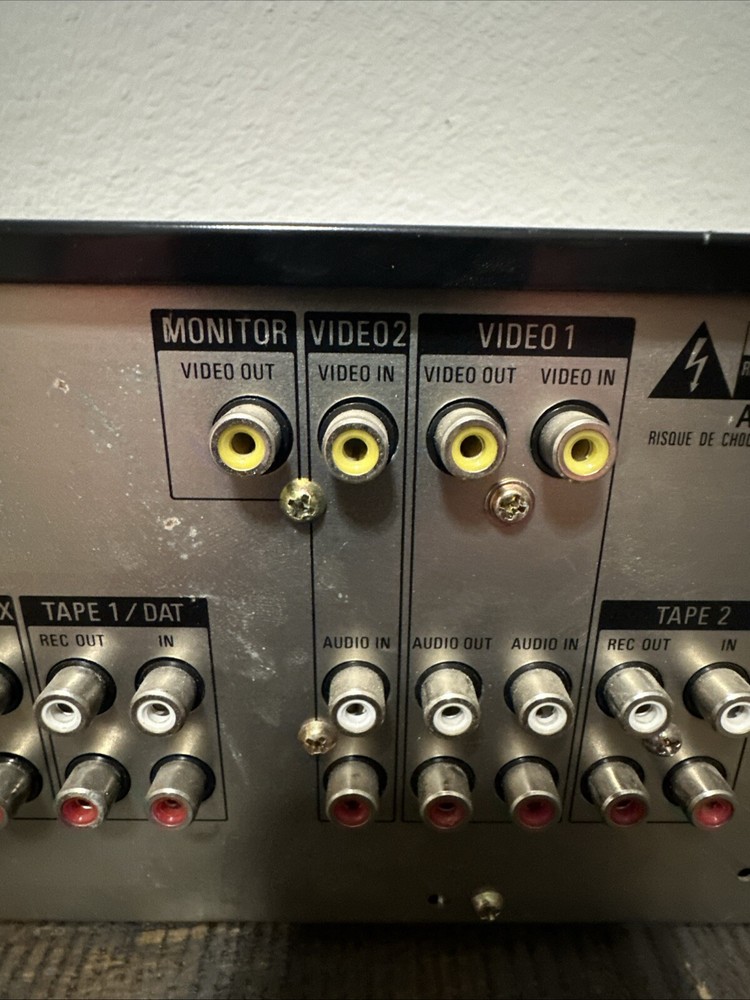 Sony Audio Video Computer Control Center Receiver STR-AV550 - Tested Working