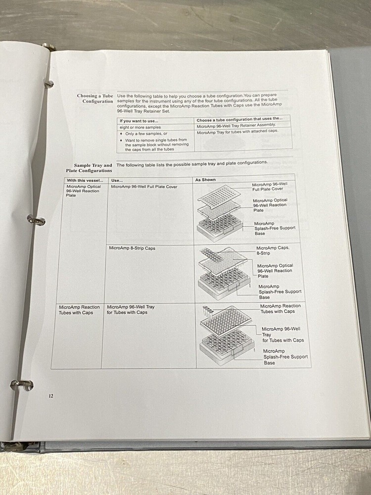 Perkin Elmer PE GeneAmp PCR System 9700 - Users Guide / Instructions Manual