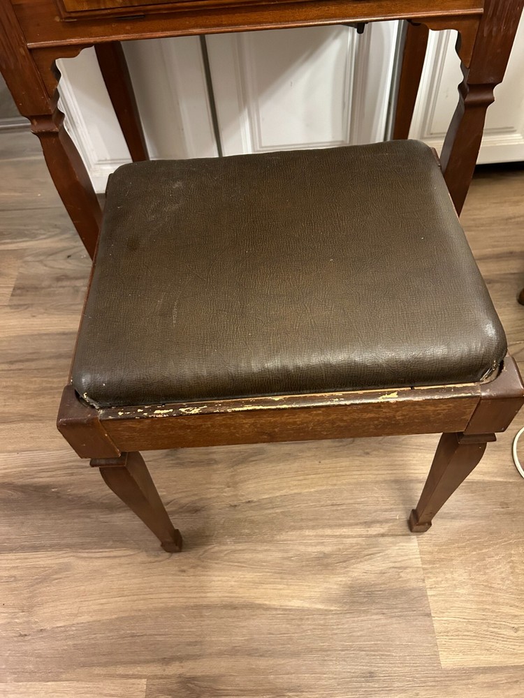 Singer Sewing Machine 1951 with custom table, stool, and accessories