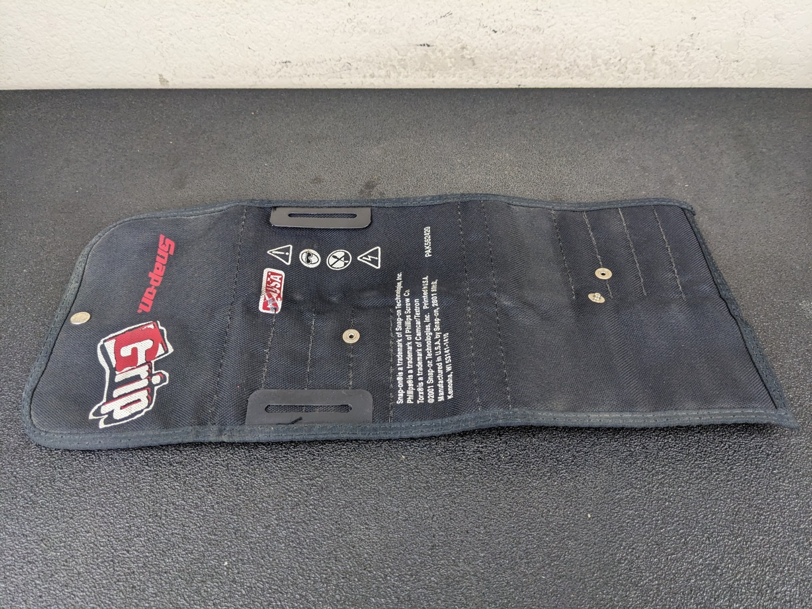 #bn647 Snap On PAK562420 12pc Mini Screwdriver / Torx / Pick Set *POUCH ONLY