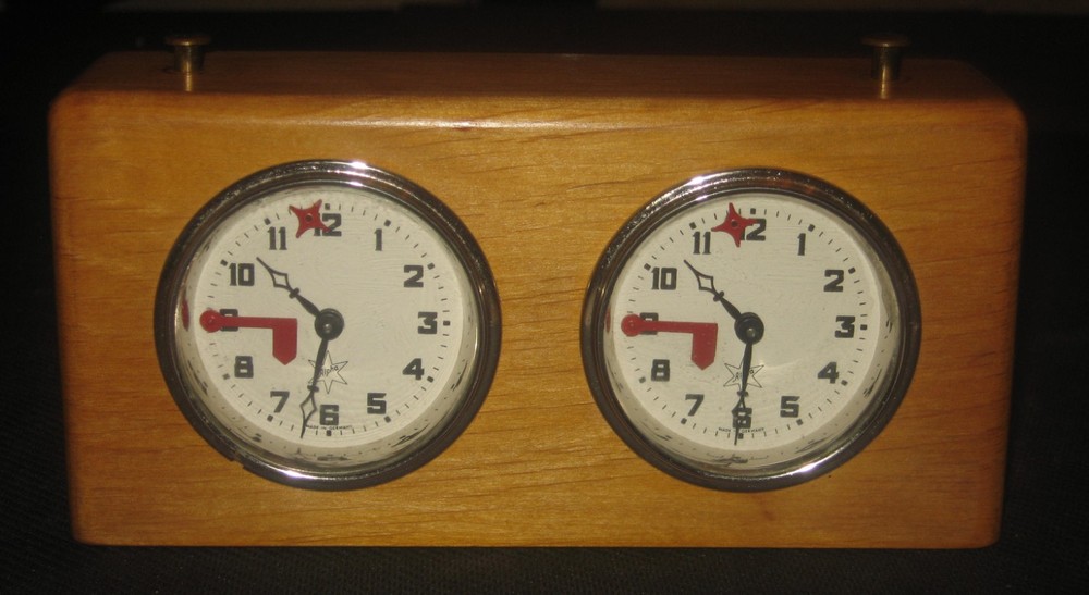 Vintage 1950s Alpha German Chess Clock Timer Model # 507 with Original Box