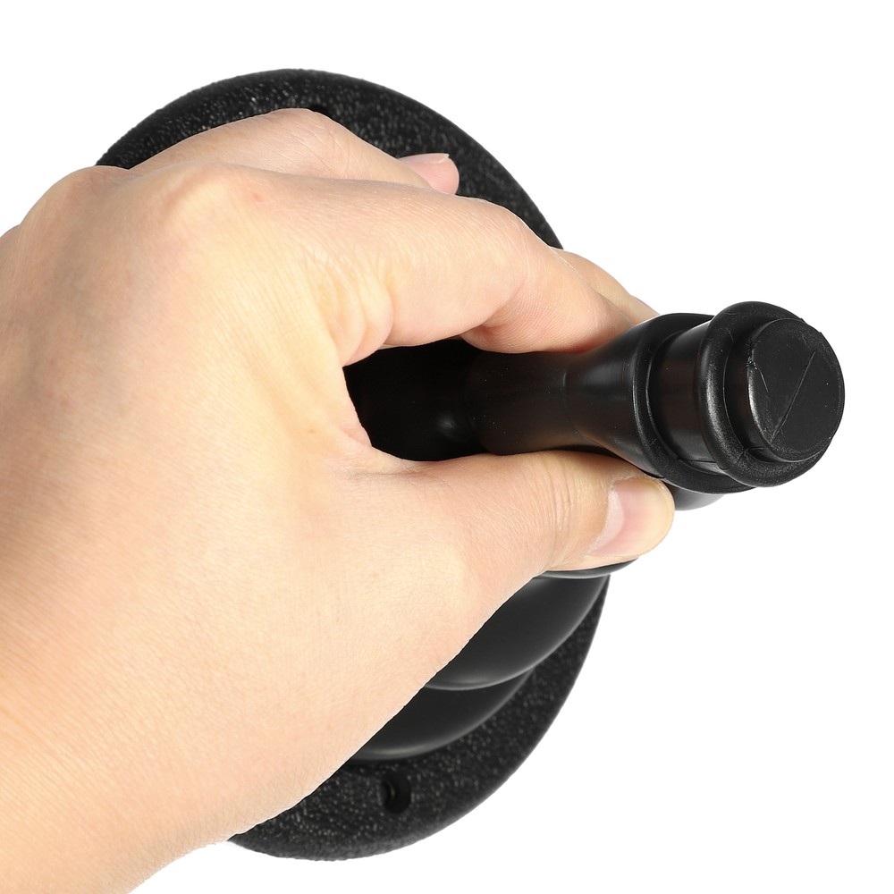 12cm 4.72" Cone Shape Boat Steering Shift Cable Boot Protective Bellows Black