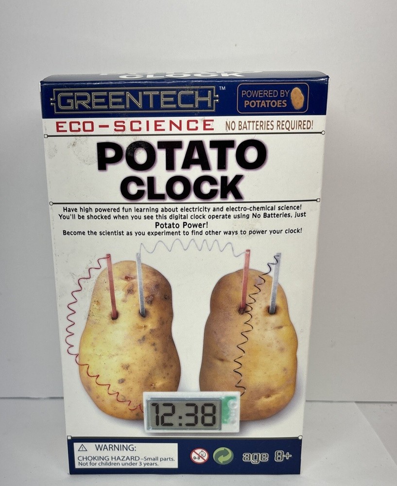 Greentech Potato Clock Science Experiment Kit - School Science Project