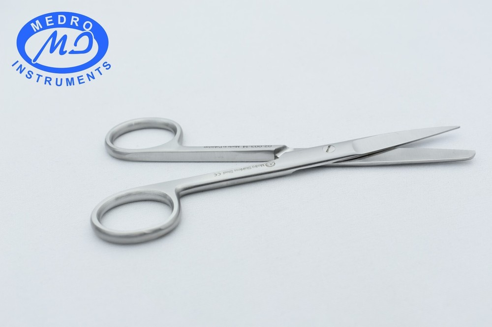 OR Dressing & Operating Scissors Sharp Blunt 5.5" Straight Surgical Instruments