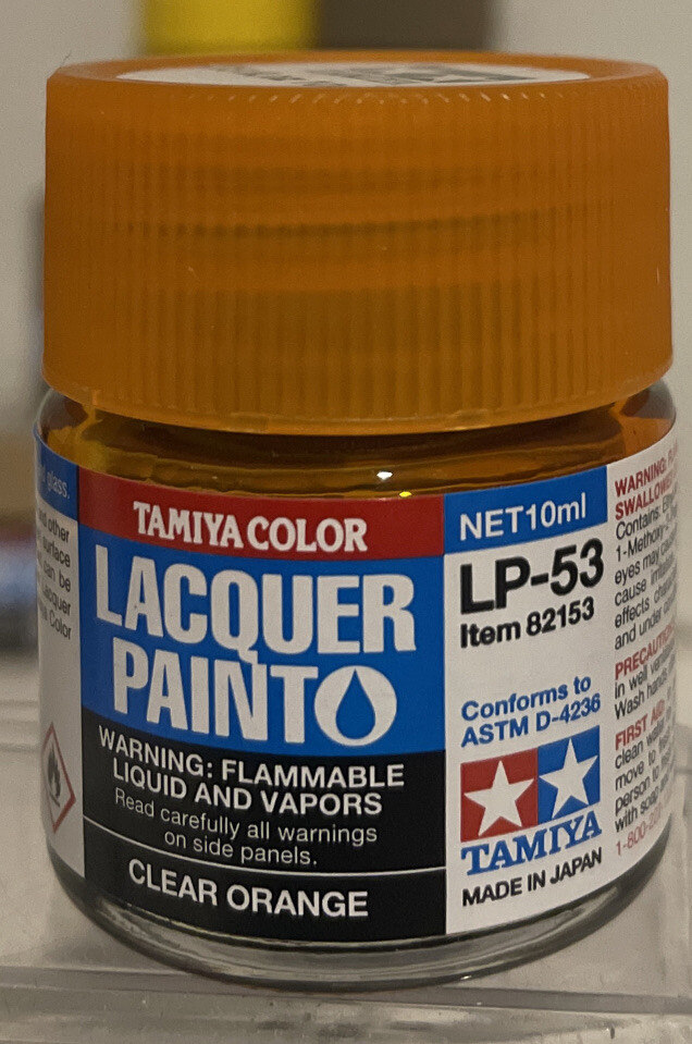 Tamiya LP-53 Clear Orange, 10ml.