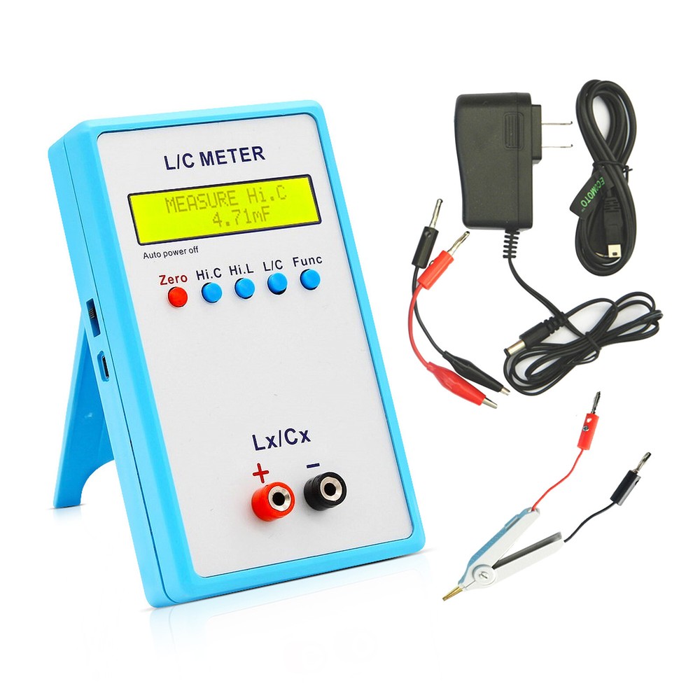 Handheld Capacitance Inductance L/C Meter LCR LC200A Multimeter Electric Bridge