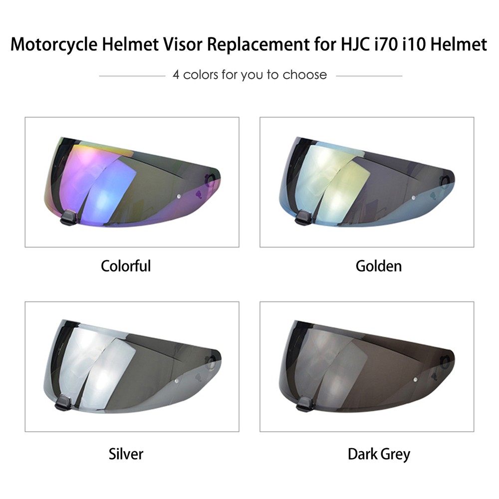 Visor Replacement for HJC i70 i10 Motorcycle Wind L5P7