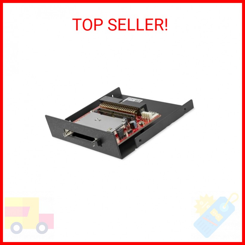 StarTech.com 3.5in Drive Bay IDE to Single CF SSD Adapter Card Reader, TAA (35BA
