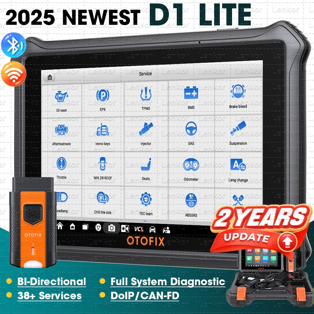 2025 OTOFIX D1 Lite Bidirectional Full System Diagnostic Tool Key Coding Scanner