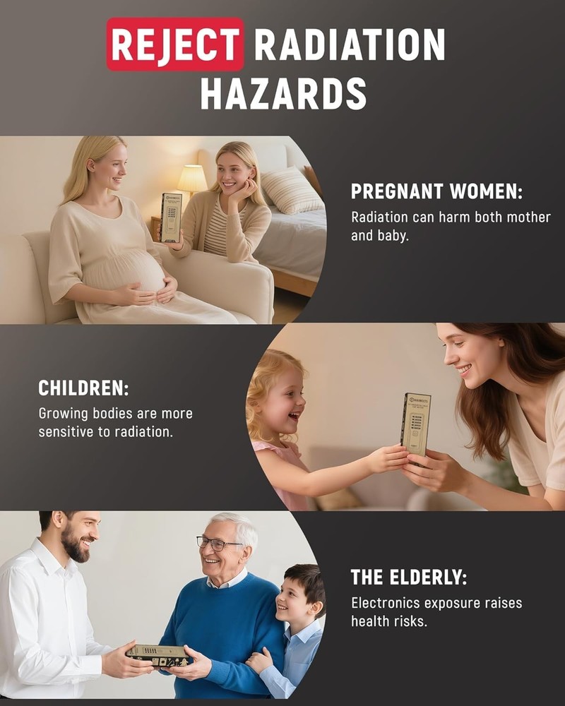 Electromagnetic Field Meter: Ghost Hunter's Essential with 5-Level Safety Lights