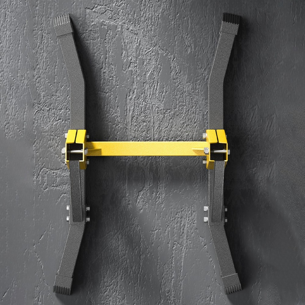 Pull Up Bar Stand Station 400LBS Adjustable Height Strength Training Home Gym