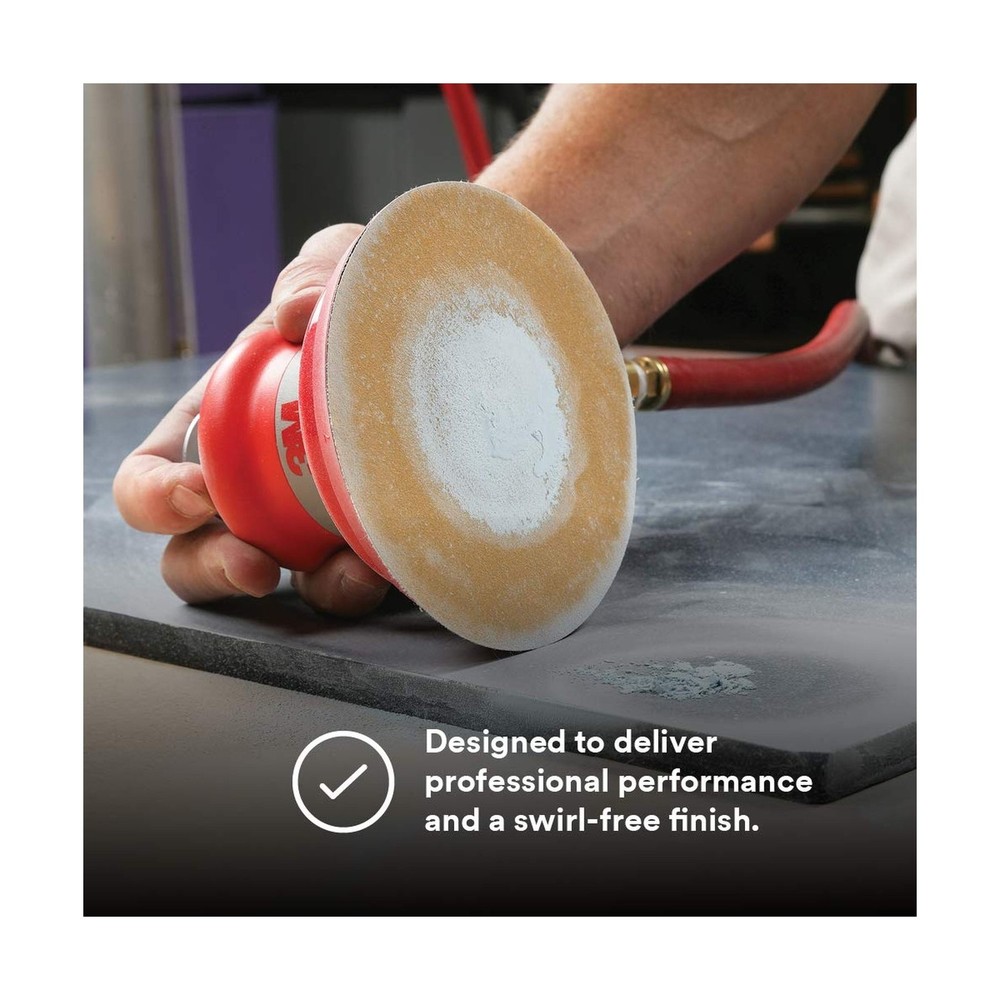 3M Random Orbital Sander – Pneumatic Palm Sander – 5” x 3/16&#