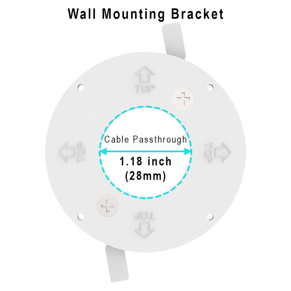 TV Cord Hider with Mounting Brackets Include Hole Saw Cable Management Kit 2pack