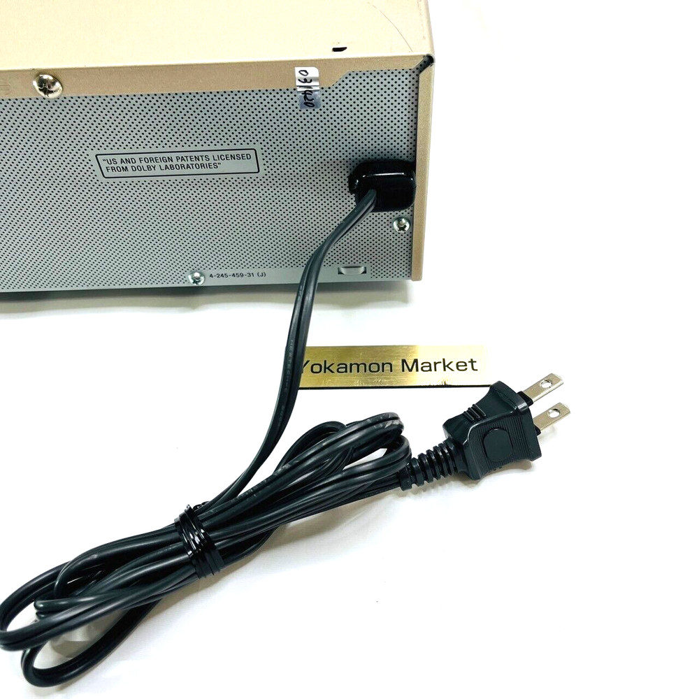 SONY MXD-D400 MD Deck Mini Disk Deck Audio Player Recorder MDLP Teted