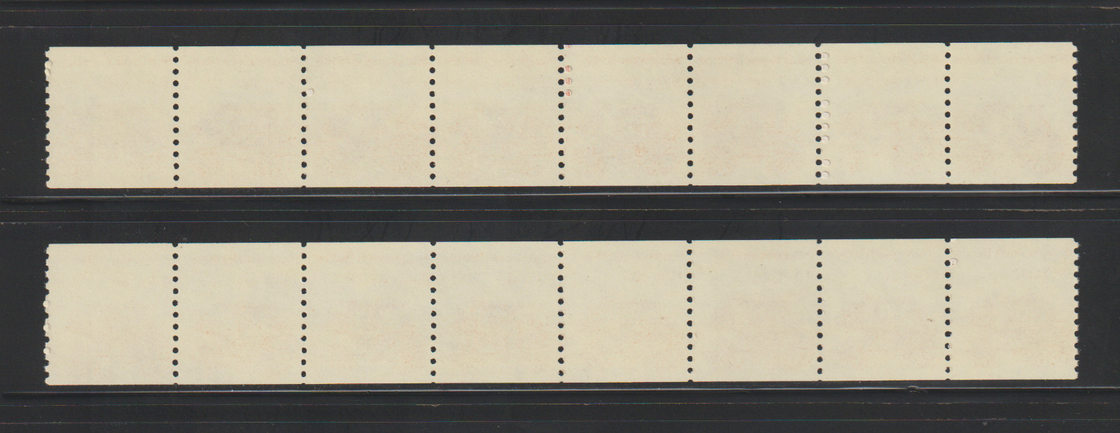 US PNC EFO Stamps 1898A Stagecoach: PNC8 #1 & #2 Chill Roller & "Quotation" MNH