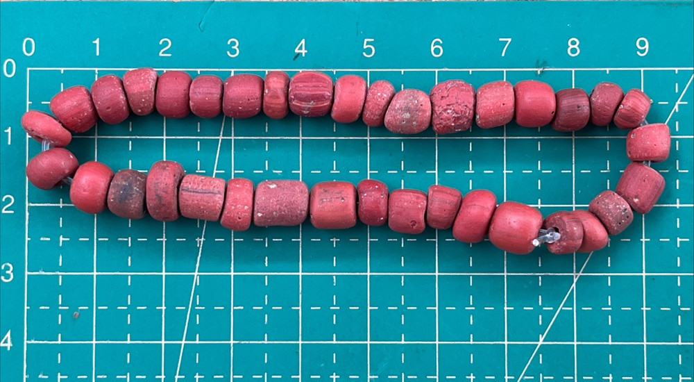 Ancient indo pacific Glass Beads Bracelet find from Java Indonesia