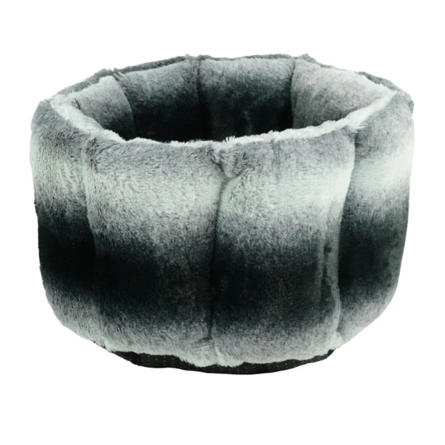 Arlee Beds Quilted Round Cat Bed Plush Pet
