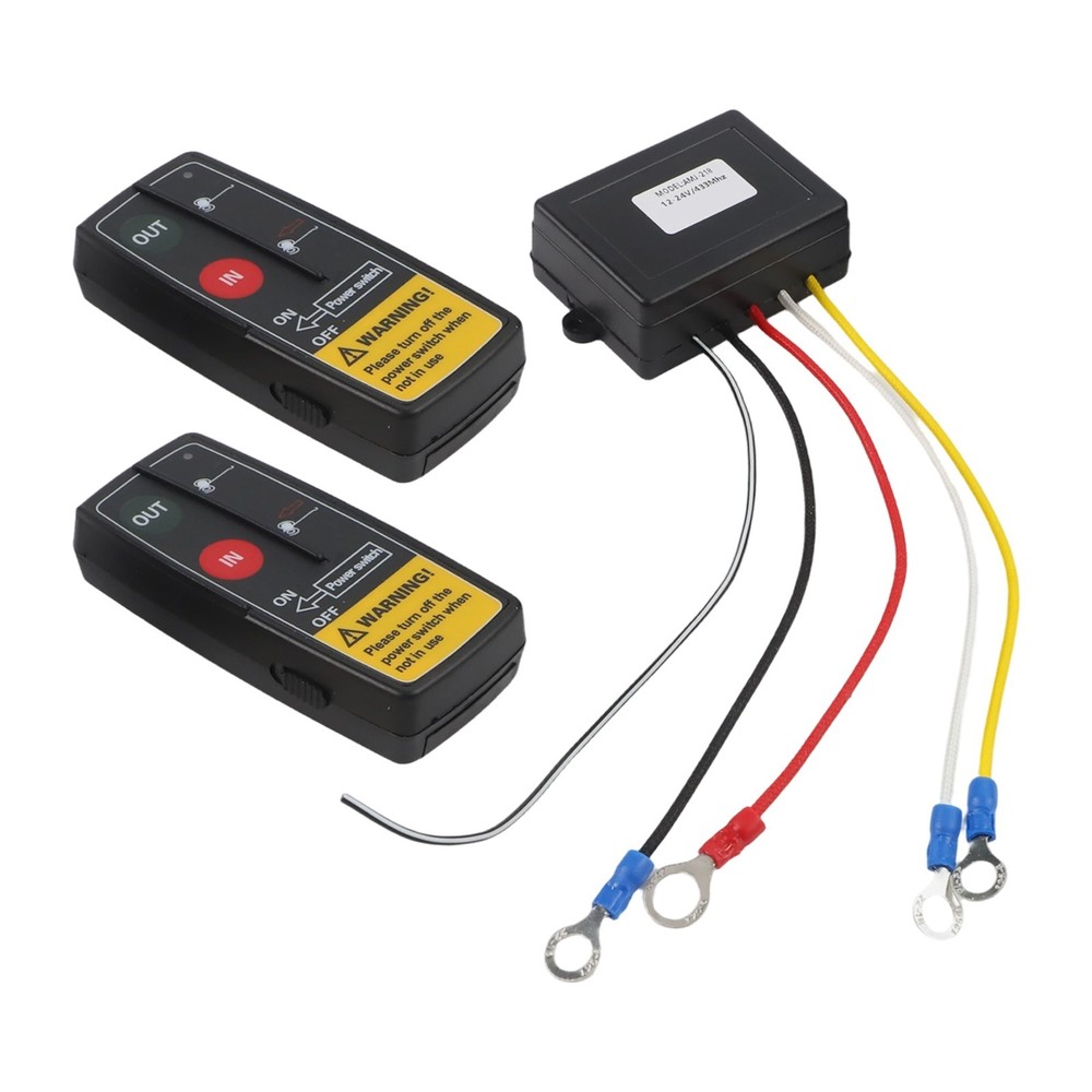 12V 24V Wireless Controller Remote for Winch and Hydraulic Pump Systems
