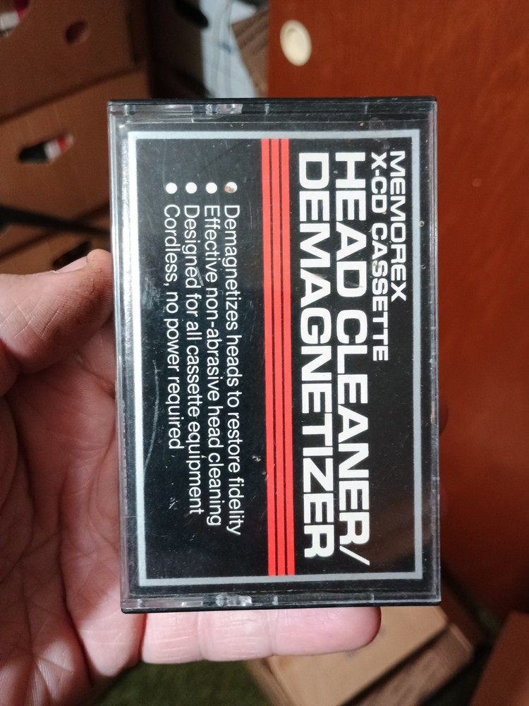 Memorex X-CD Cassette Head Cleaner/Demagnetizer