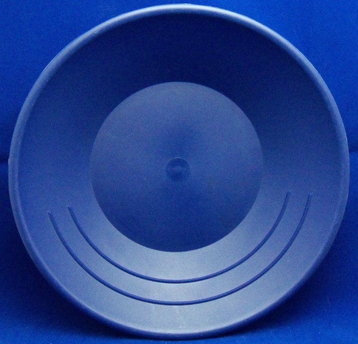 10" Blue Plastic Gold Pan Mining Dredging Prospecting