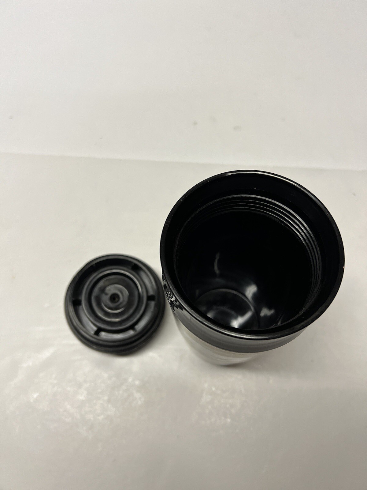 Ford Mustang 50 Years Anniversary 20 Oz Logo Silver Stainless Steel Tumbler Mug