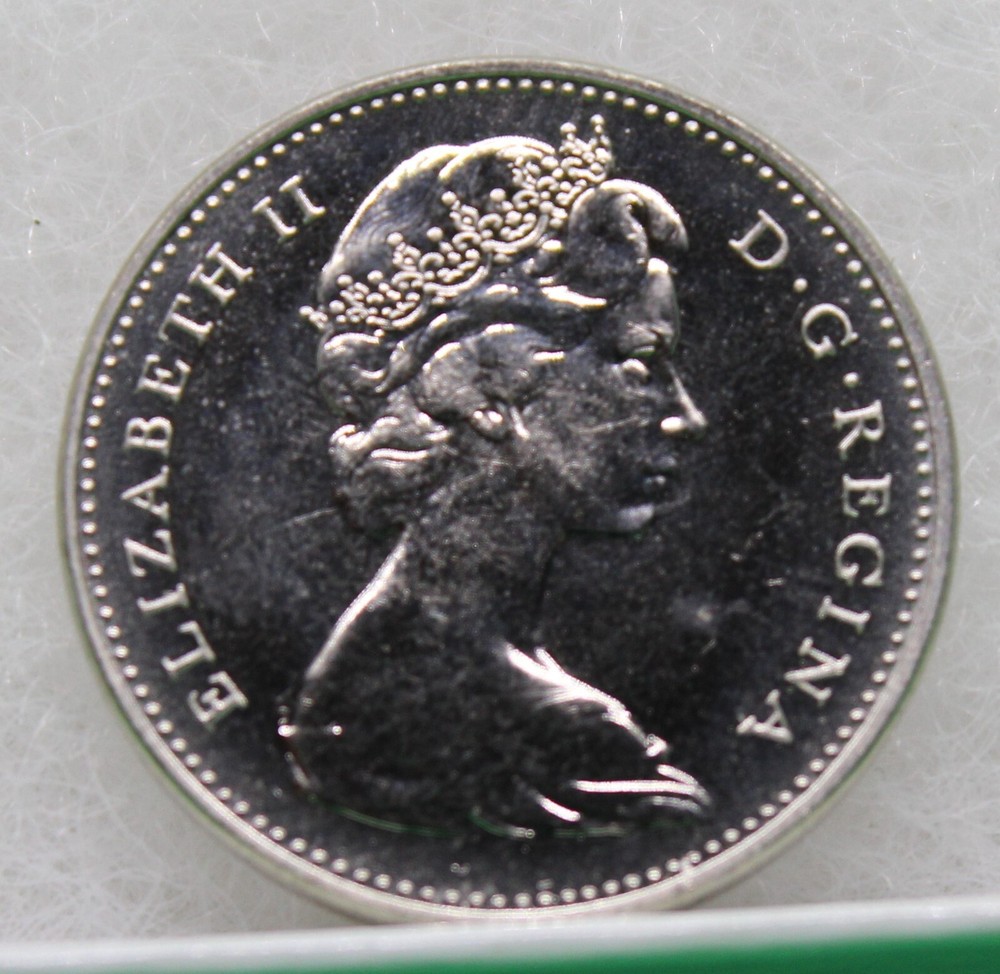 1967 Canada Five Cents - Rabbit - proof
