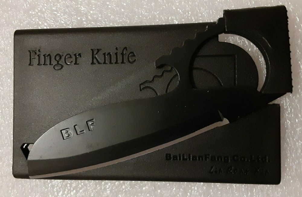 Credit Card finger knife (TWO PACK)