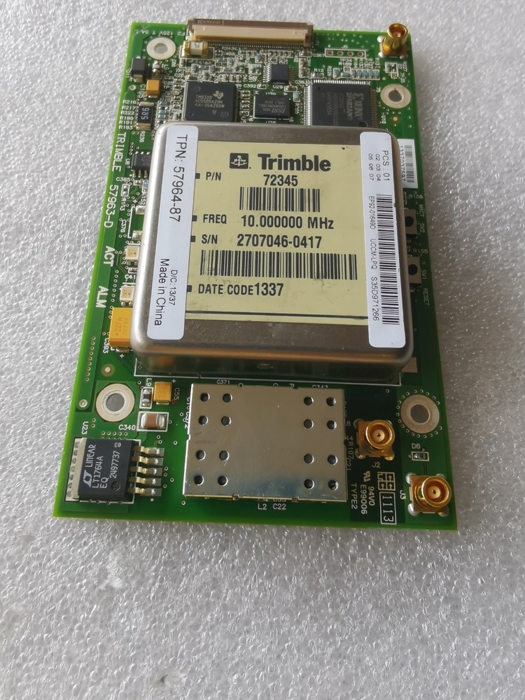 TRIMBLE 72345 GPSDO MODULE OUTPUT 10MHZ &1pps