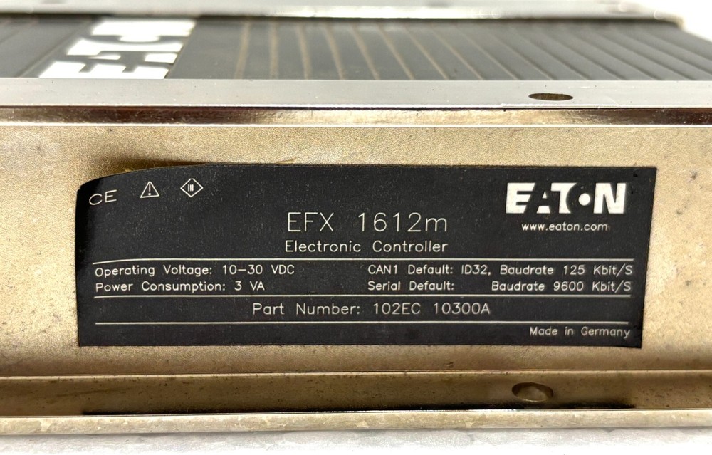 Eaton EFX 1612M Electronic Controller 102EC 10300A