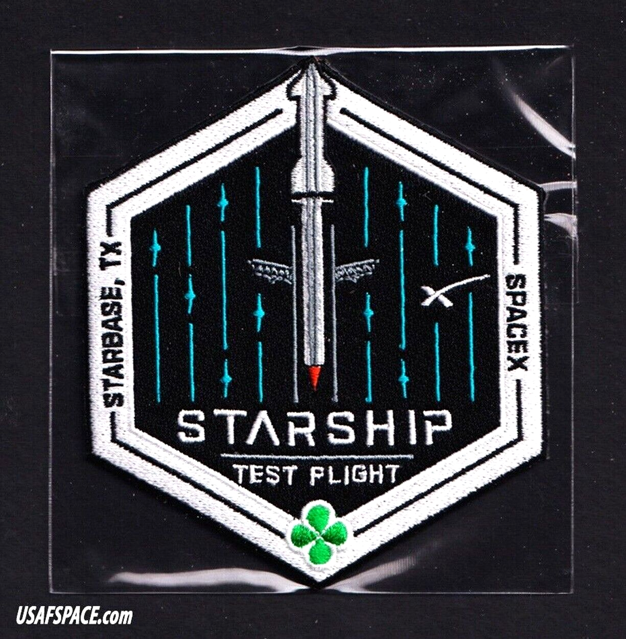Authentic SPACEX -STARSHIP TEST FLIGHT-SUPER HEAVY- STARBASE, TX- Employee PATCH