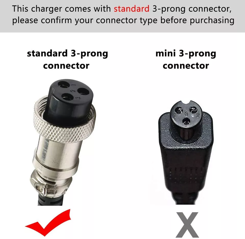 NEW Charger For Razor E100 E200 E200S E175 E300 E300S E125 E150 E500 PR200 E225S