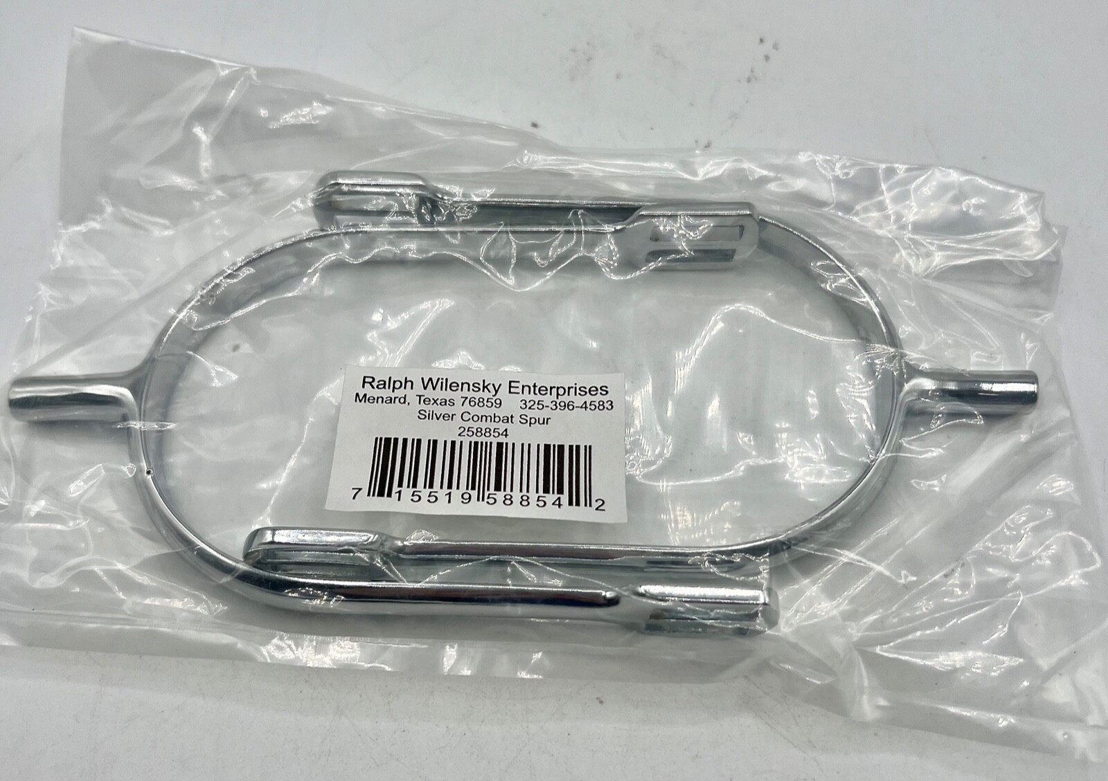 NEW US Army Cavalry Trooper Silver Combat Spurs Order Of The Spur