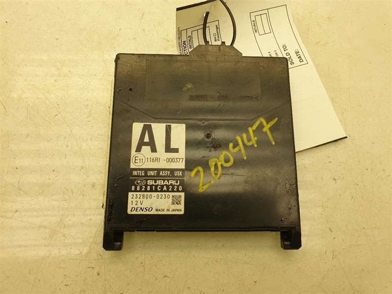 15-16 SCION FR-S MULTIFUNCTION INTEGRATED CONTROL MODULE ECM ASSEMBLY