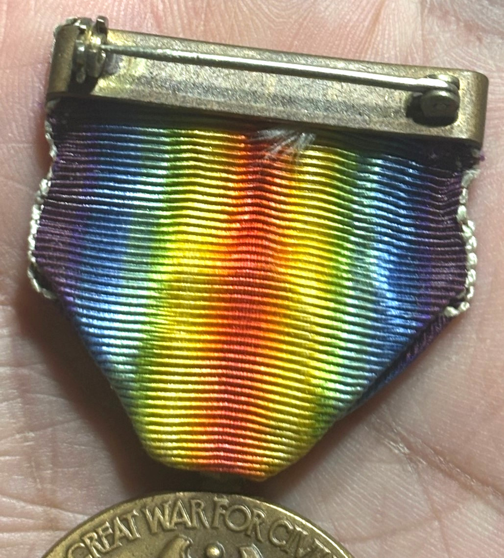 WWI Army Victory Medal W/ Original Box & Packaging SUPER RARE NOS NEW OLD STOCK