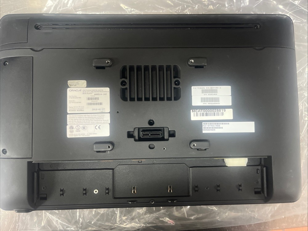 Micros Workstation 6 (610) Oracle POS Terminal No Stand