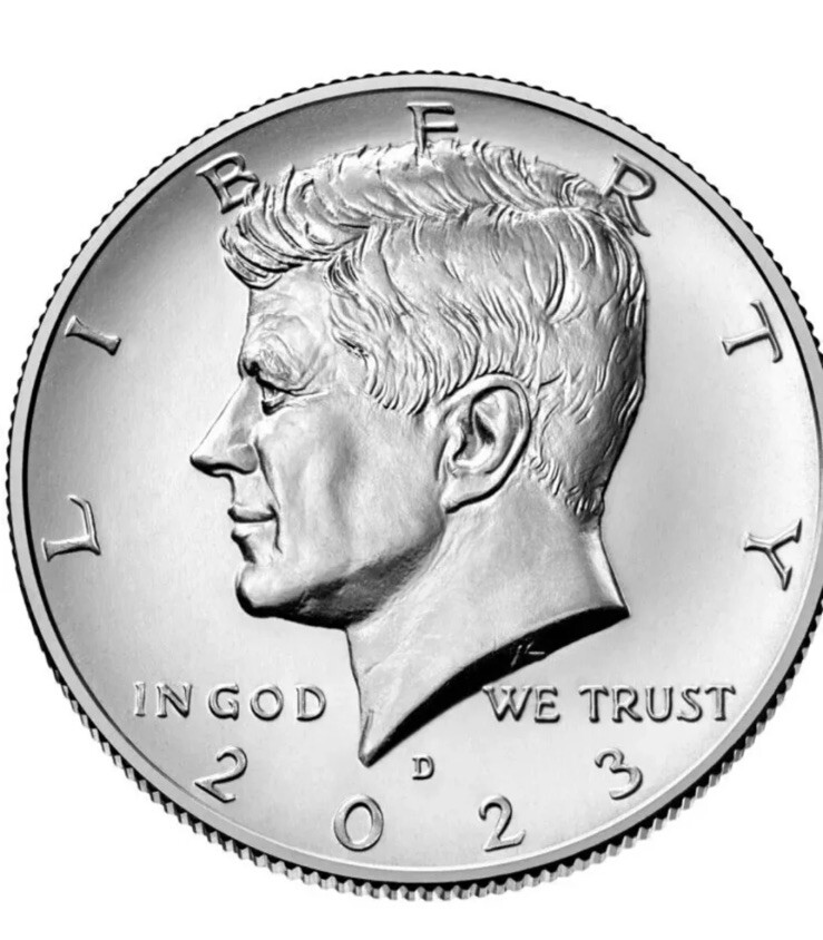 2023 P & D Kennedy Half Dollar Set