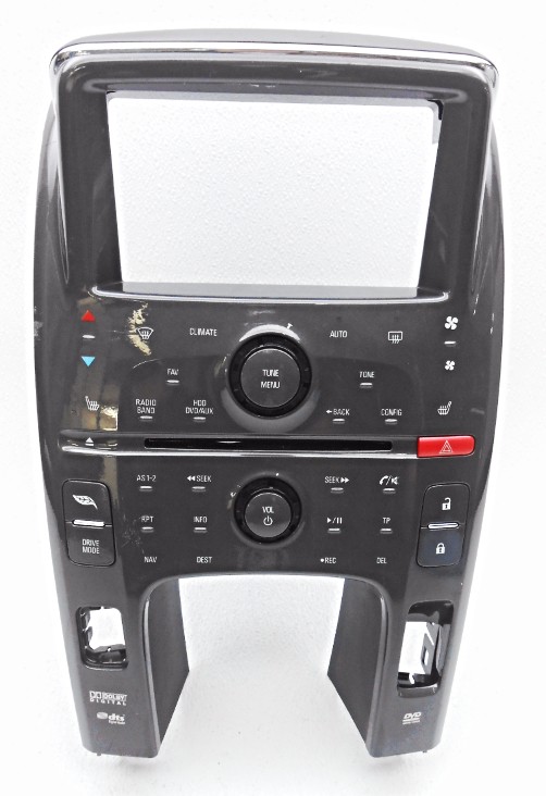 OEM Chevrolet Volt Radio Temperature Control Panel Faceplate-Missing Buttons