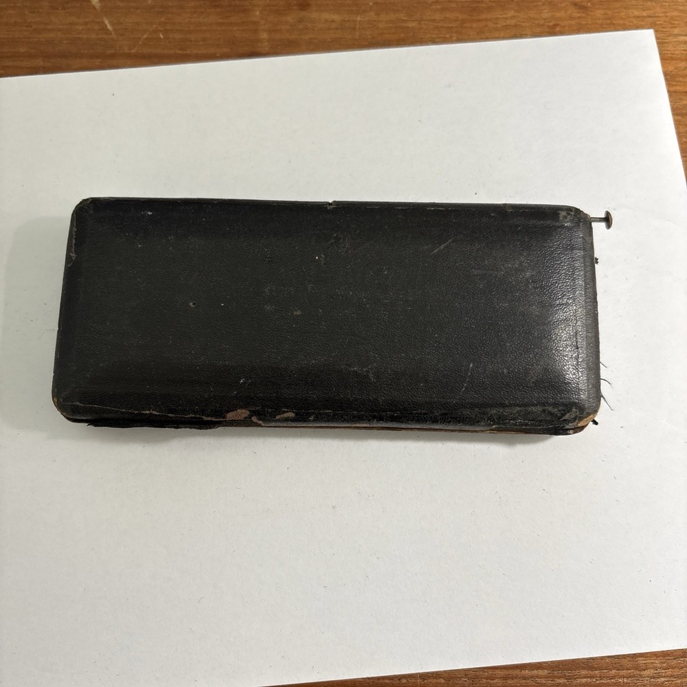 Vintage Drafting Instruments Set in Case Drawing Compass Divider Tools