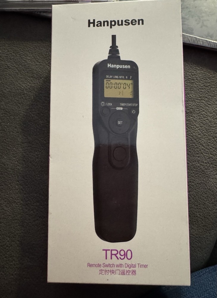 Hanpusen TR90 Digital Timer Remote Control Power Switch