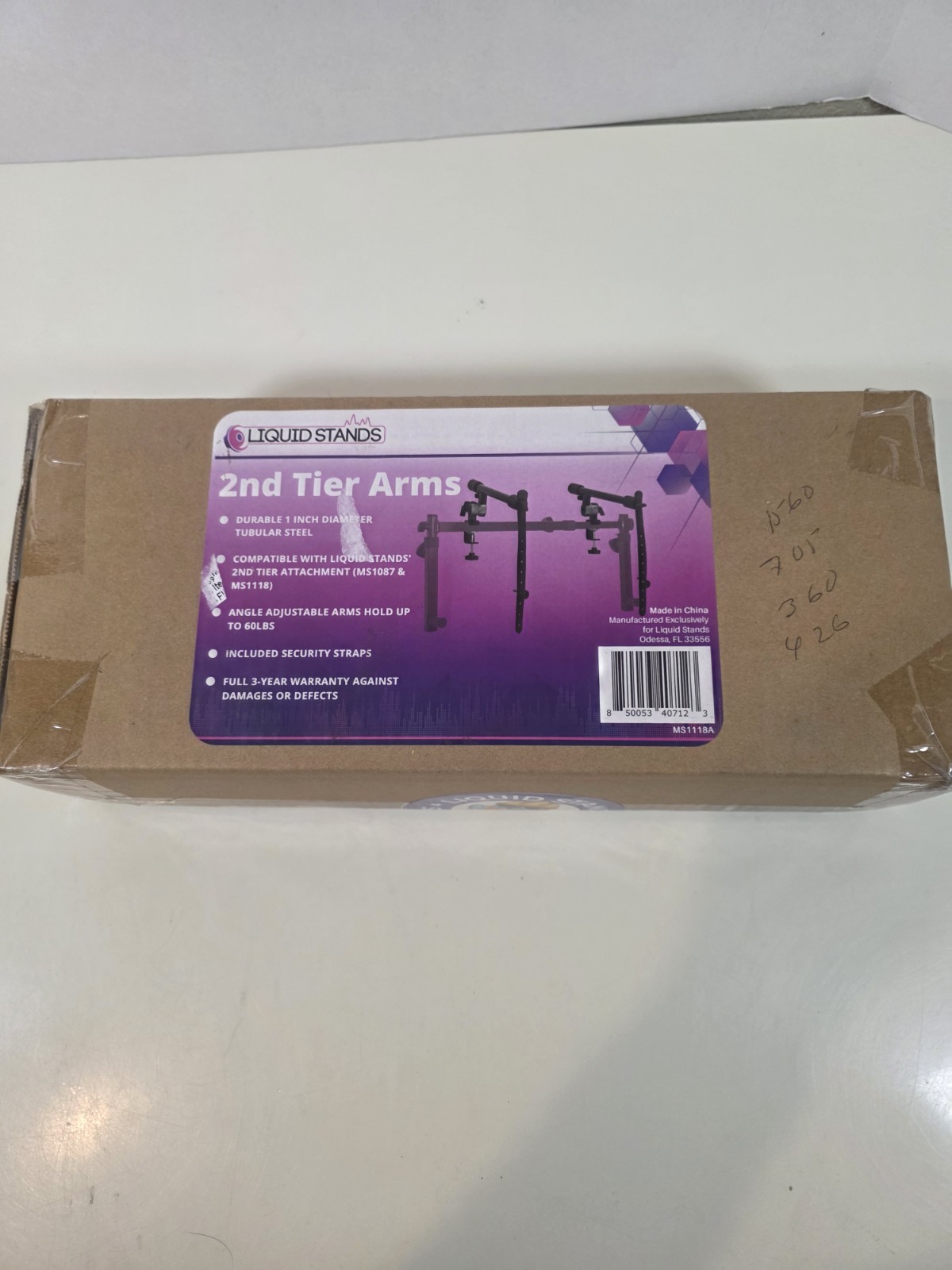 Liquid Stands 2nd Tier Arms