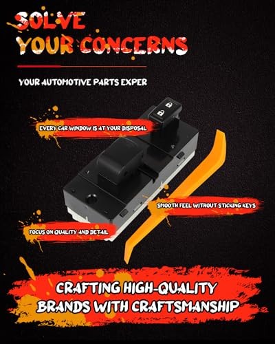 Power Window Switch 25411-EA002 Front Right Passengers Side Window Control