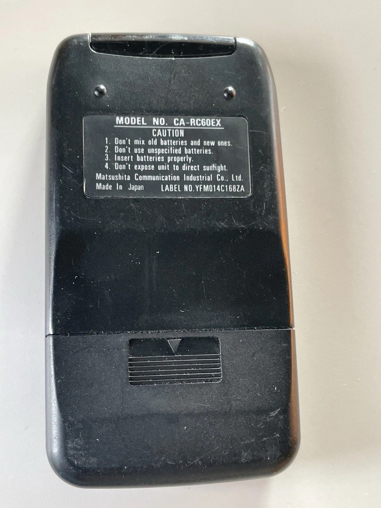 PANASONIC CA-RC60EX CAR STEREO REMOTE CONTROL PANASONIC CA-RC60EX REMOTE TESTED