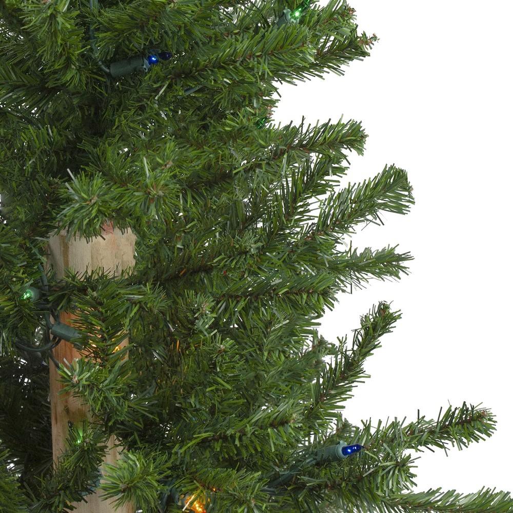 Northlight 6' Pre-Lit Alpine Artificial Christmas Tree - Multi Lights