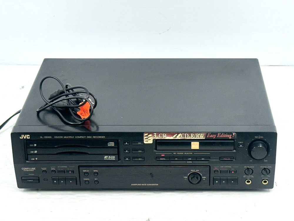 JVC XL-R5000 Digital Multi CD Compact Player & Recorder, Left Side Working Only