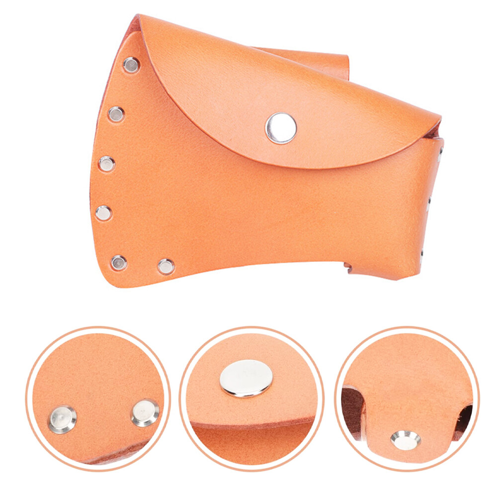 1PC Axe Blade Cover Sheath Head Hatchet Protector Double Snap Protetive Case