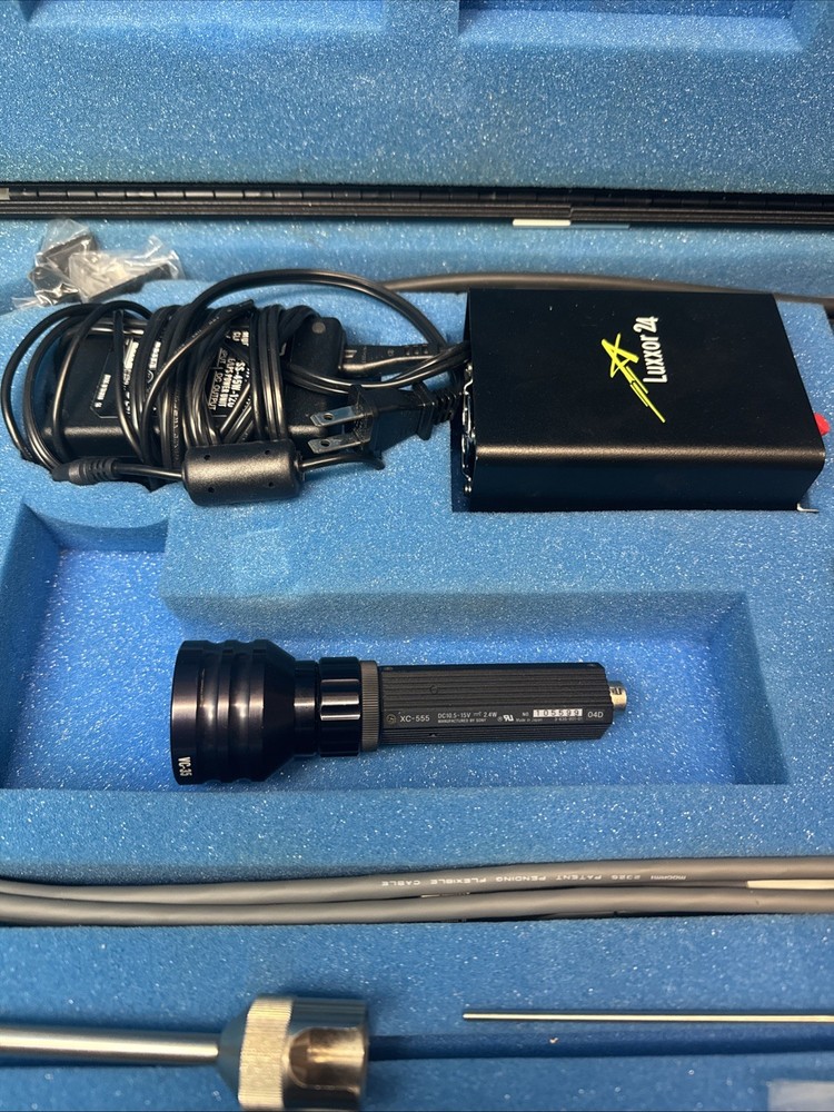 Hawkeye Gradient Precision Borescope Kit With XC-555 Camera and Attachments