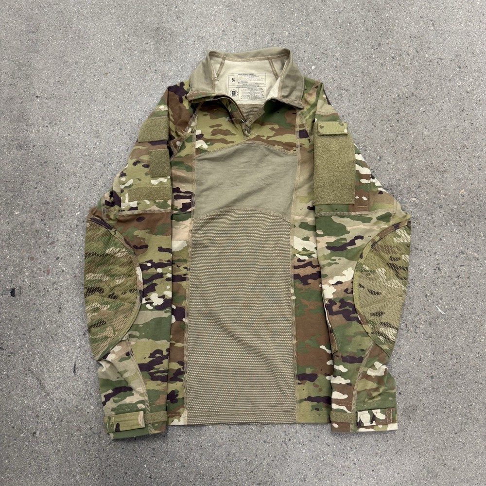 US Army OCP Multicam 1/4 Zip Size Small