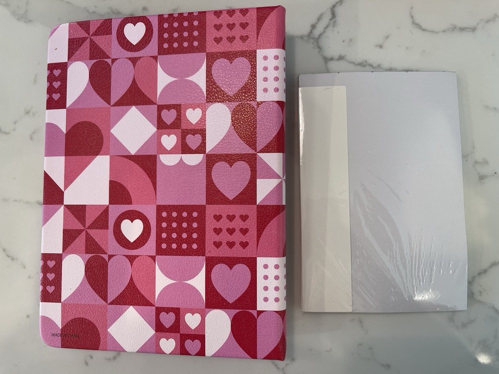 New Lined Heart Pattern Journal Pen Notes You Matter Gift